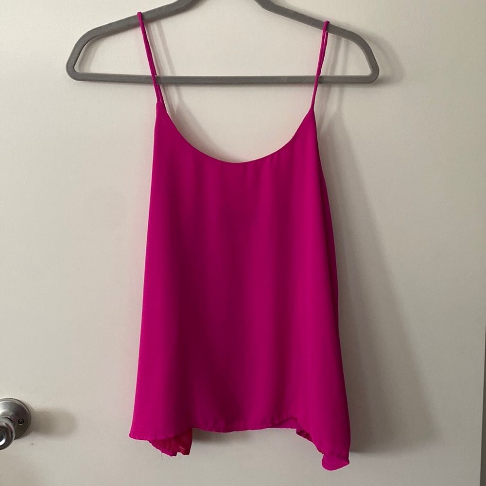 Olivaceous Bright Pink Top (L)